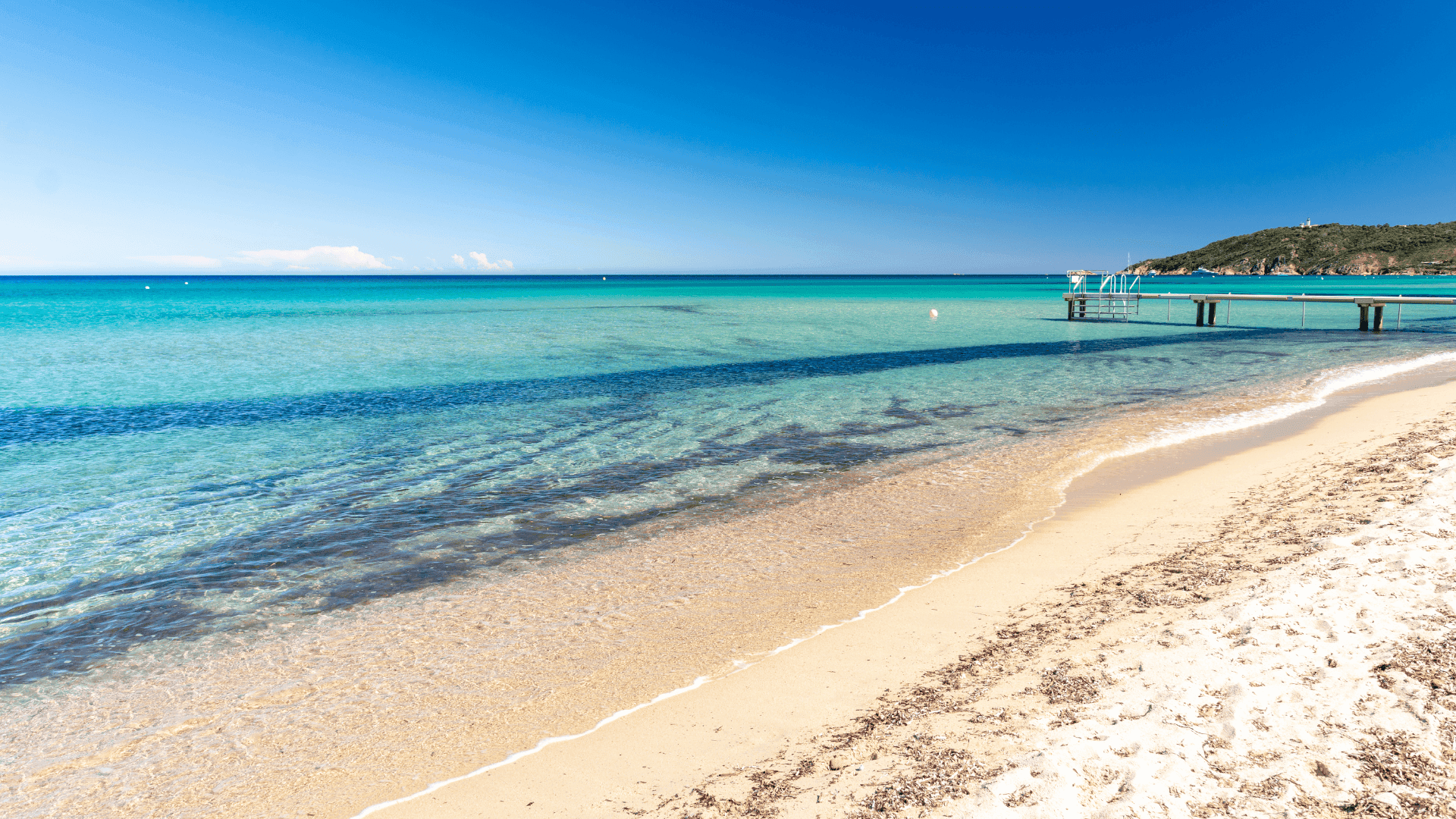Pampelonne Beach in St Tropez